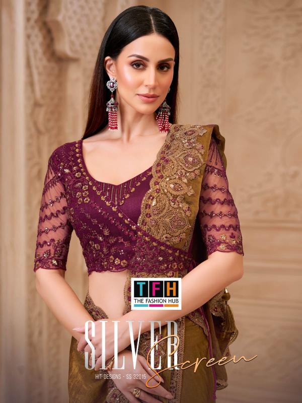 TFH 32015 colour surat factory saree